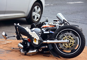 Image showing Motorcycle Accident